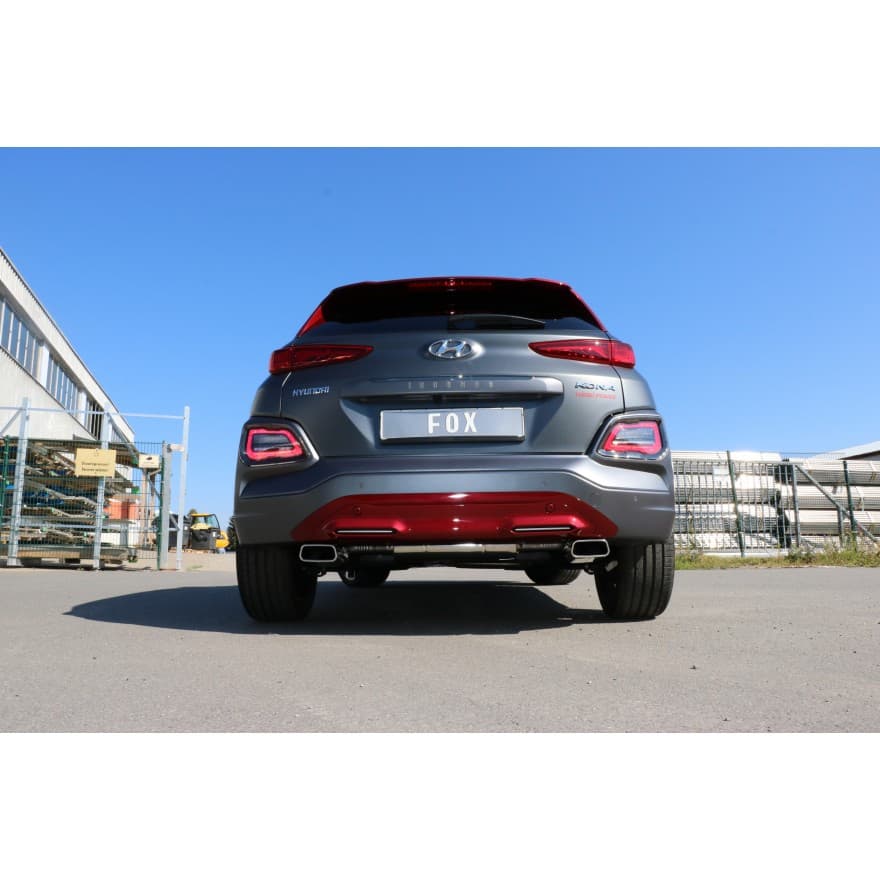HYUNDAI KONA - FOX DUPLEX SPORTAUSPUFF – Bild 2