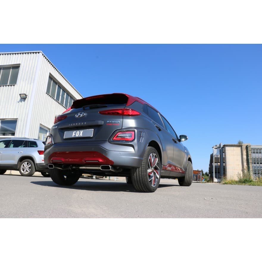 HYUNDAI KONA - FOX DUPLEX SPORTAUSPUFF – Bild 3