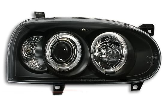 VW GOLF 3 - SCHEINWERFER ANGEL EYES – Bild 2