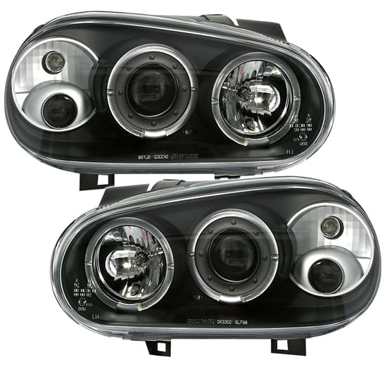 VW GOLF 4 - SCHEINWERFER ANGEL EYES