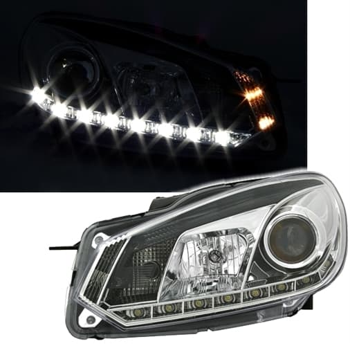 VW GOLF 6 - TAGFAHRLICHT SCHEINWERFER