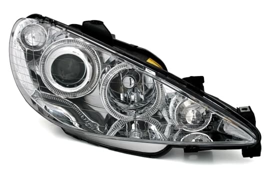 PEUGEOT 206 (H7) - SCHEINWERFER ANGEL EYES (DEPO) – Bild 2
