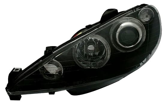 PEUGEOT 206 (H7) - SCHEINWERFER ANGEL EYES (DEPO) – Bild 2
