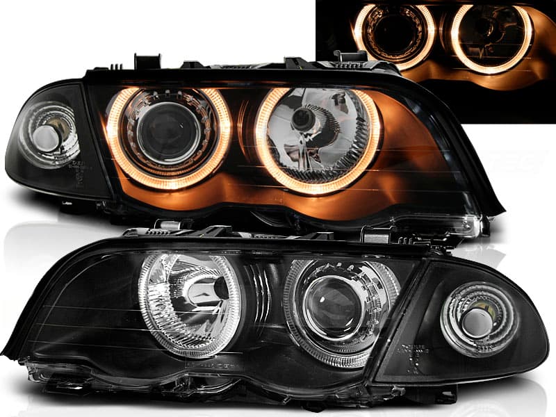 BMW E46 -08.2001 - SCHEINWERFER ANGEL EYES