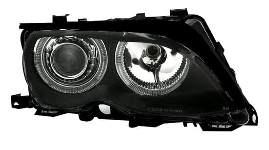 BMW E46 10.2001+ - SCHEINWERFER ANGEL EYES – Bild 3