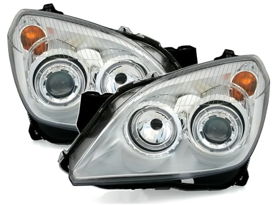OPEL ASTRA H - SCHEINWERFER ANGEL EYES