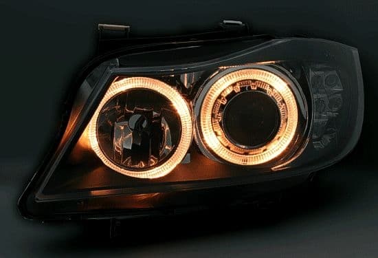 BMW E90 - ANGEL EYES SCHEINWERFER (DEPO) – Bild 3