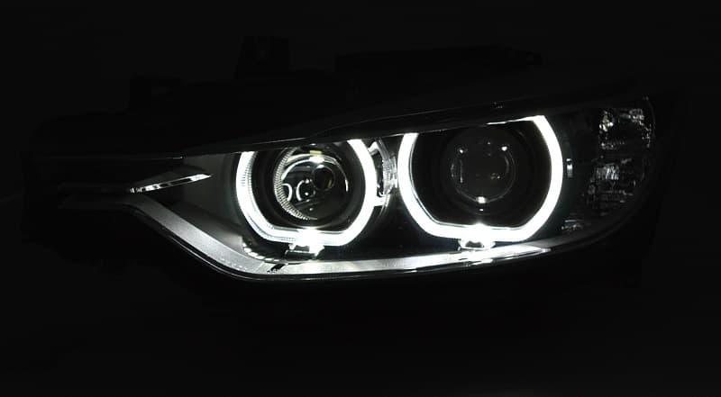 BMW F31 TOURING - TAGFAHRLICHT ANGEL EYES SCHEINWERFER – Bild 2