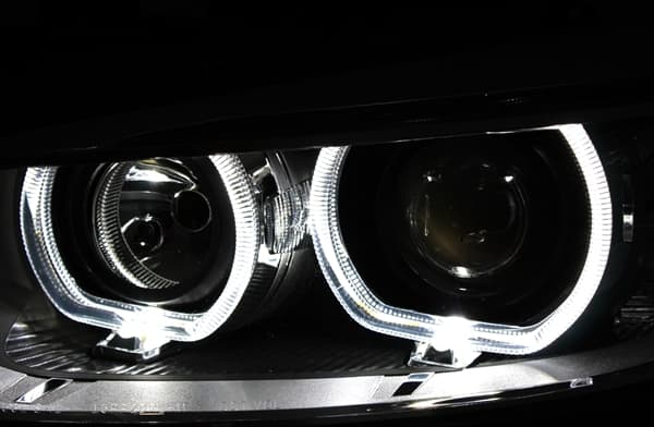 BMW F31 TOURING - TAGFAHRLICHT ANGEL EYES SCHEINWERFER – Bild 3