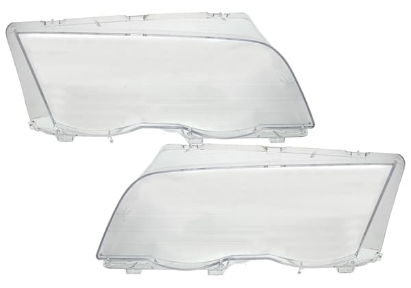 BMW E46 -08.2001 - SET SCHEINWERFER STREUSCHEIBE