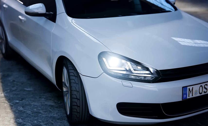 VW GOLF 6 - OSRAM XENON TAGFAHRLICHT SCHEINWERFER – Bild 2