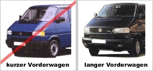 VW T4 - SCHEINWERFER ANGEL EYES (DEPO) – Bild 3