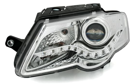 VW PASSAT - LED SCHEINWERFER INKL. CCFL ANGEL EYES – Bild 2