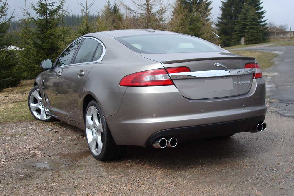 JAGUAR XF - FOX DUPLEX SPORTAUSPUFF – Bild 2