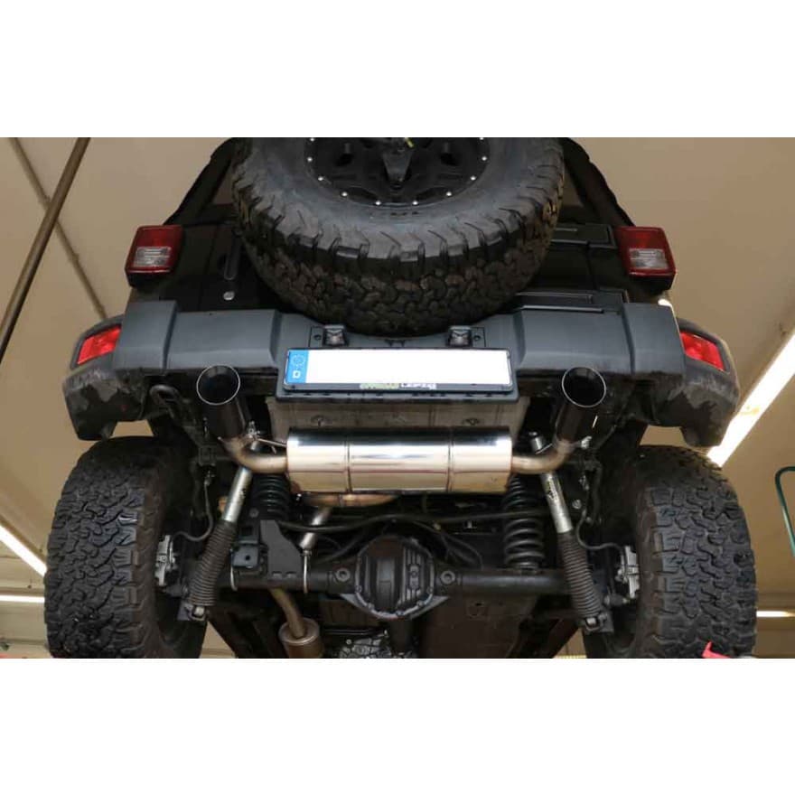 JEEP WRANGLER - FOX DUPLEX SPORTAUSPUFF