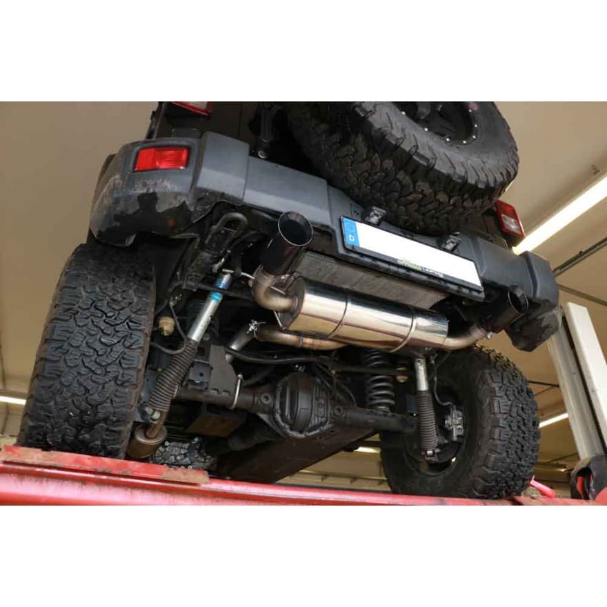 JEEP WRANGLER - FOX DUPLEX SPORTAUSPUFF – Bild 2