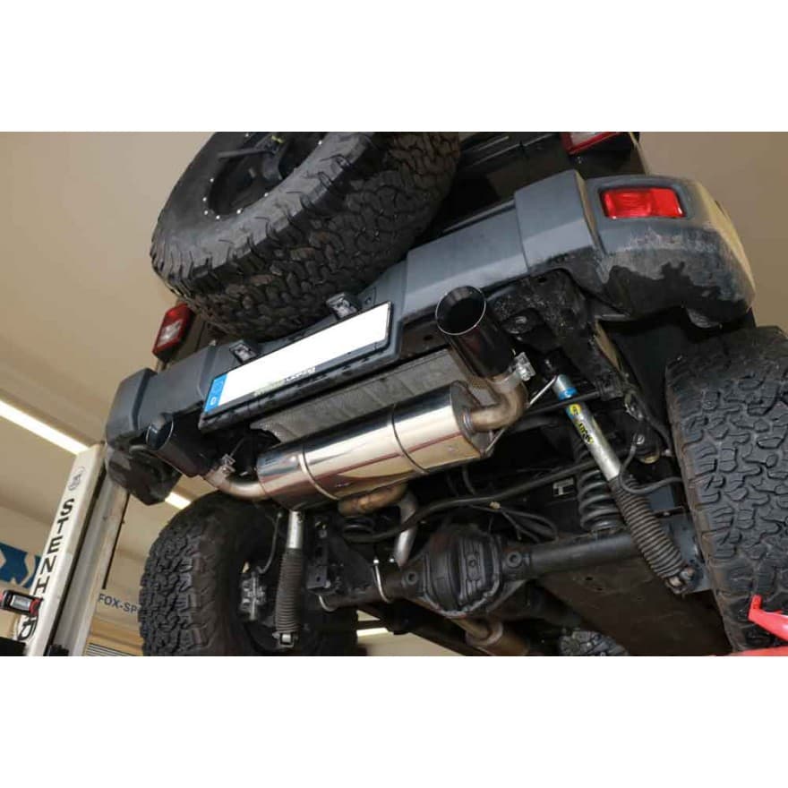 JEEP WRANGLER - FOX DUPLEX SPORTAUSPUFF – Bild 3