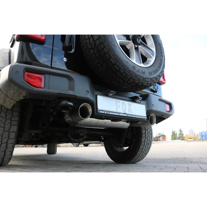 JEEP WRANGLER - FOX DUPLEX SPORTAUSPUFF