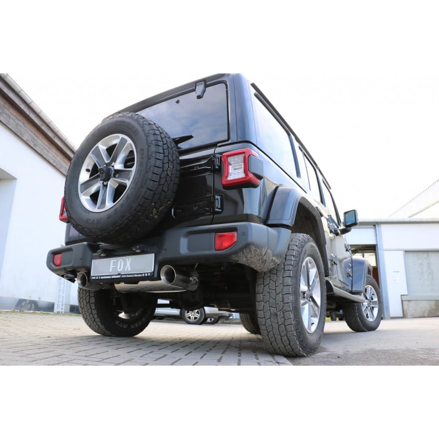 JEEP WRANGLER - FOX VORSCHALLDÄMPFER – Bild 2