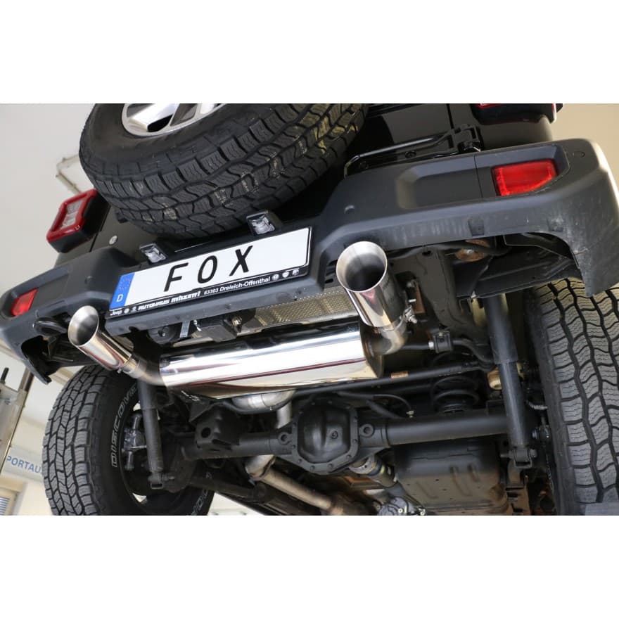 JEEP WRANGLER - FOX DUPLEX SPORTAUSPUFF – Bild 5