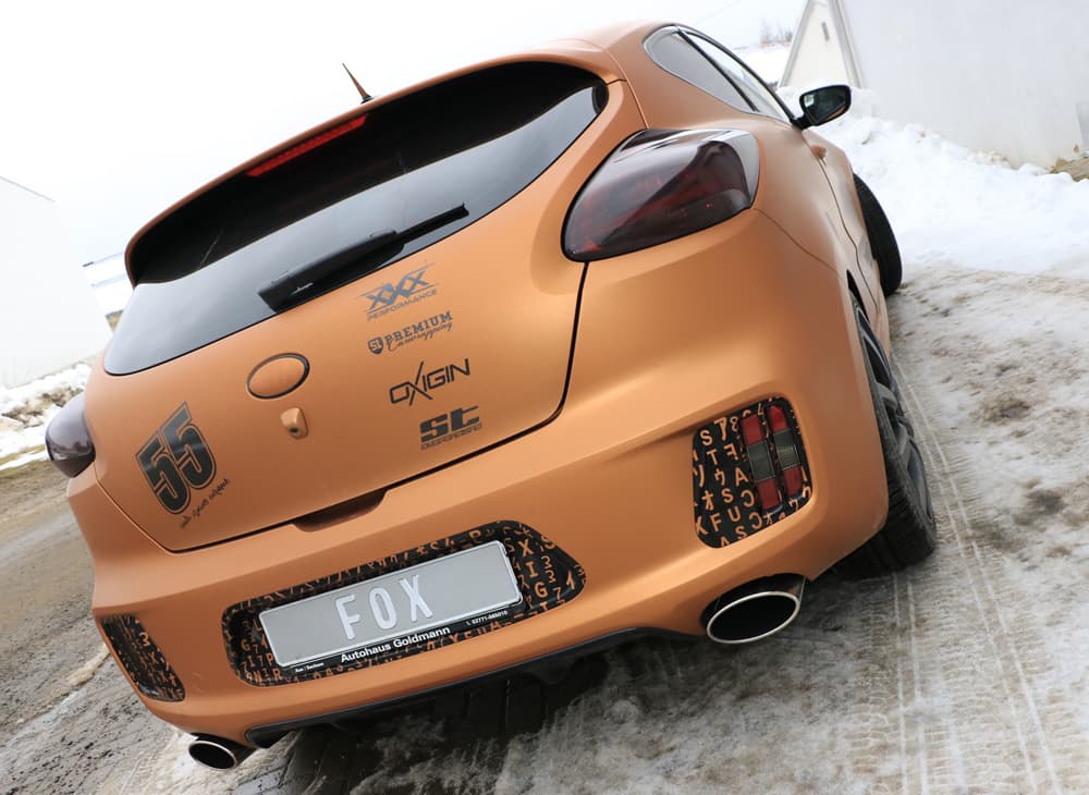 KIA PRO CEE'D GT - FOX DUPLEX SPORTAUSPUFF – Bild 3