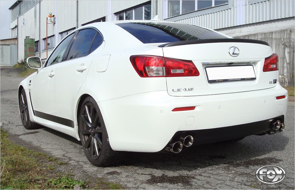 LEXUS IS F - FOX DUPLEX SPORTAUSPUFF – Bild 2
