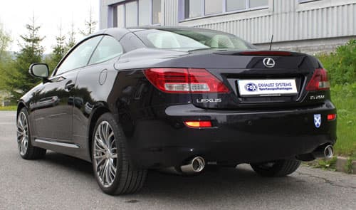 LEXUS IS 250C - FOX DUPLEX SPORTAUSPUFF – Bild 2