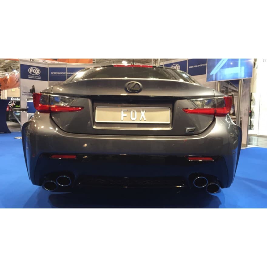 LEXUS RC F - FOX DUPLEX SPORTAUSPUFF – Bild 5
