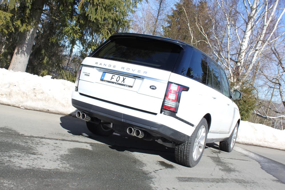 LAND ROVER RANGE ROVER 4 - FOX DUPLEX SPORTAUSPUFF – Bild 2
