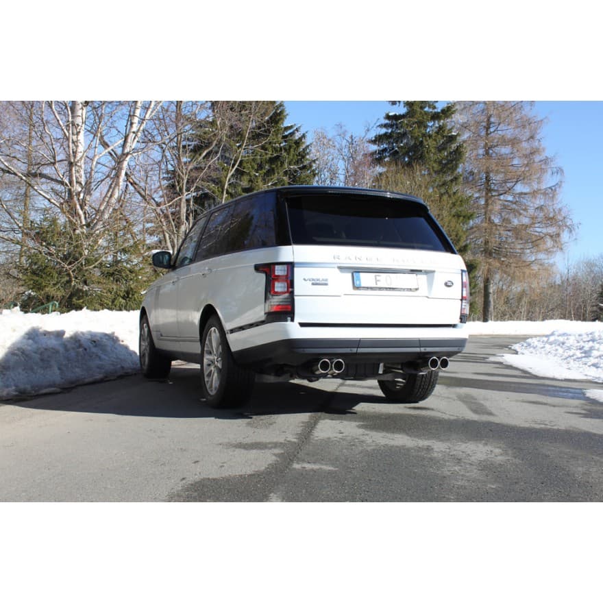 LAND ROVER RANGE ROVER 4 - FOX DUPLEX SPORTAUSPUFF – Bild 3