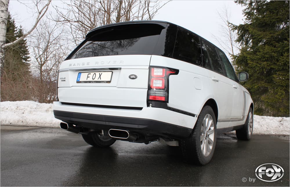 LAND ROVER RANGE ROVER 4 - FOX DUPLEX SPORTAUSPUFF – Bild 2
