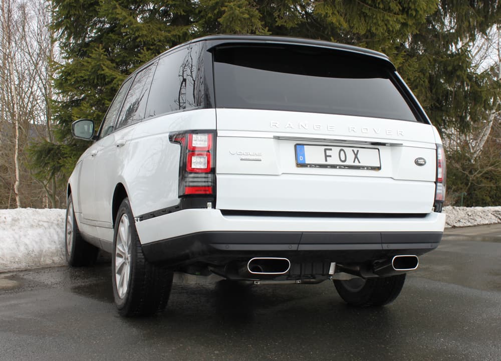LAND ROVER RANGE ROVER 4 - FOX DUPLEX SPORTAUSPUFF – Bild 3