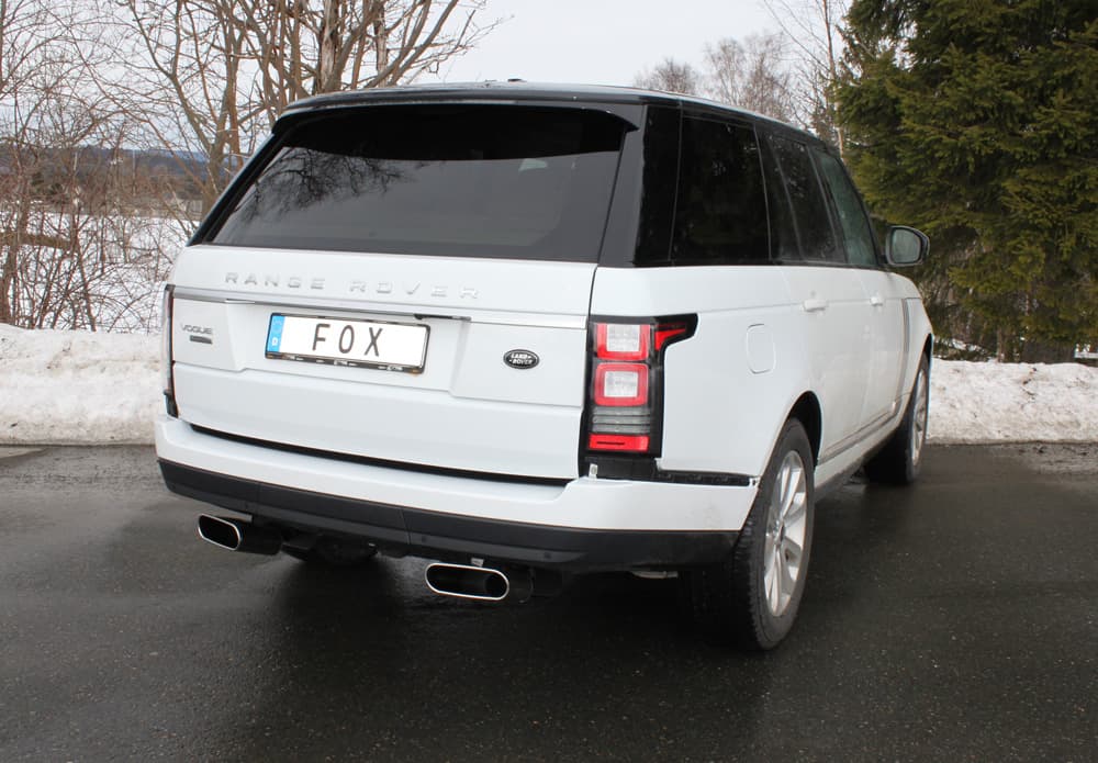 LAND ROVER RANGE ROVER 4 - FOX DUPLEX SPORTAUSPUFF – Bild 4