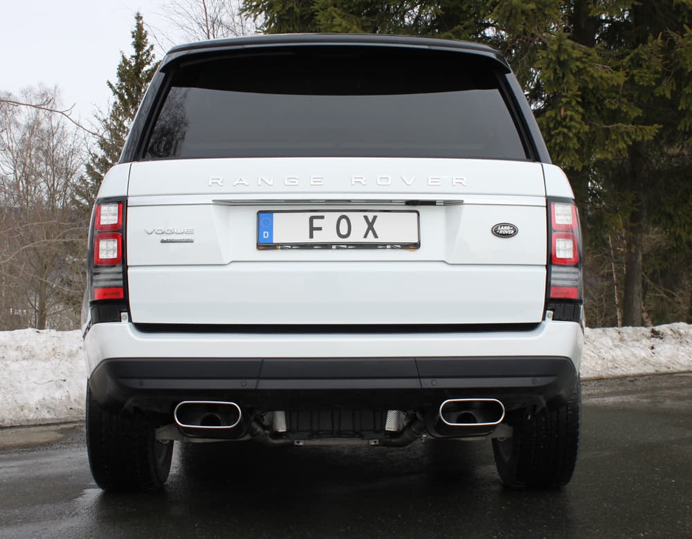 LAND ROVER RANGE ROVER 4 - FOX DUPLEX SPORTAUSPUFF – Bild 2