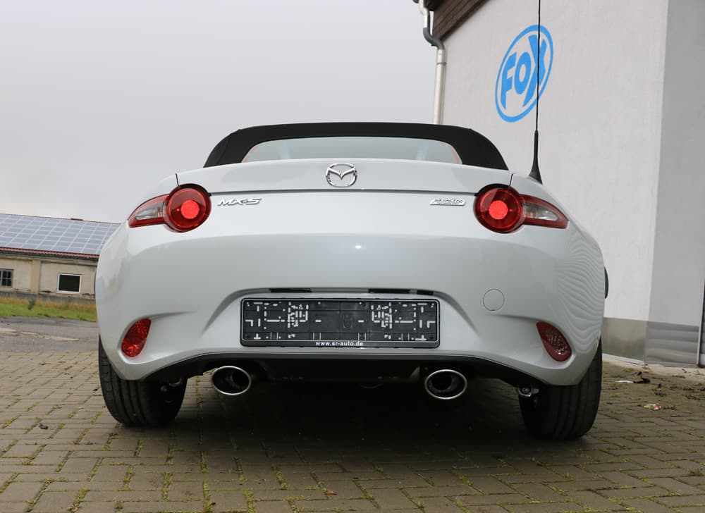 MAZDA MX5 - FOX DUPLEX SPORTENDSCHALLDÄMPFER – Bild 2