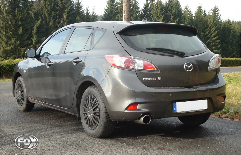 MAZDA 3 (BL) - FOX SPORTAUSPUFF – Bild 4