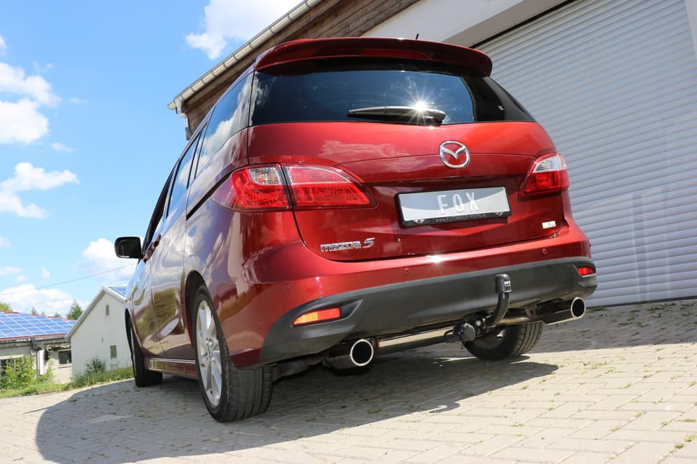 MAZDA 5 (CW) - FOX DUPLEX SPORTAUSPUFF – Bild 2