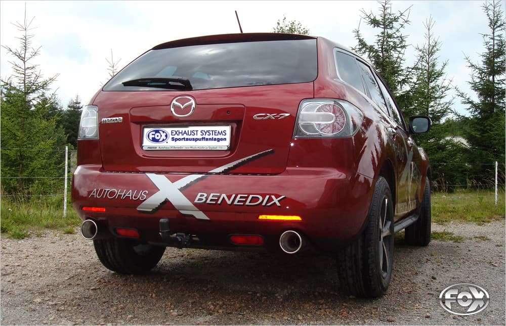 MAZDA CX-7 - FOX DUPLEX SPORTAUSPUFF – Bild 2