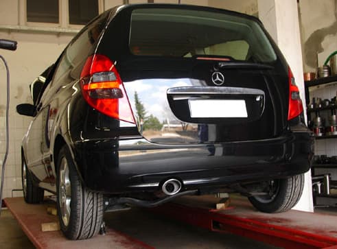 MERCEDES A-KLASSE - FOX SPORTAUSPUFF – Fox