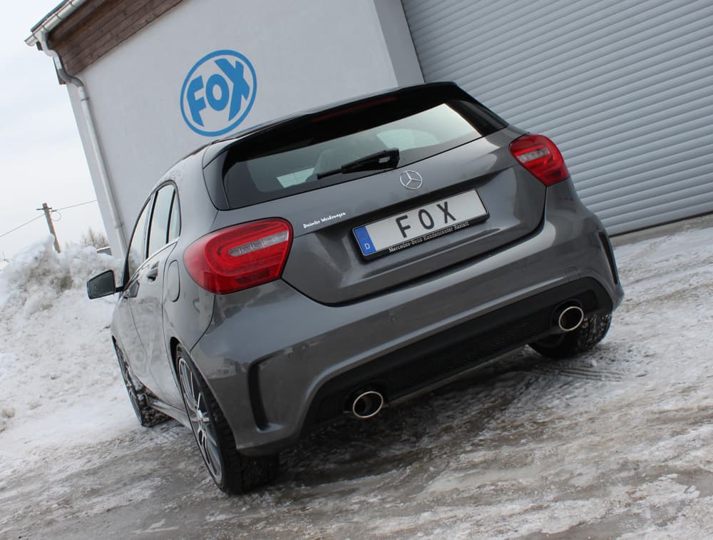 MERCEDES A-KLASSE - FOX DUPLEX SPORTAUSPUFF – Bild 2