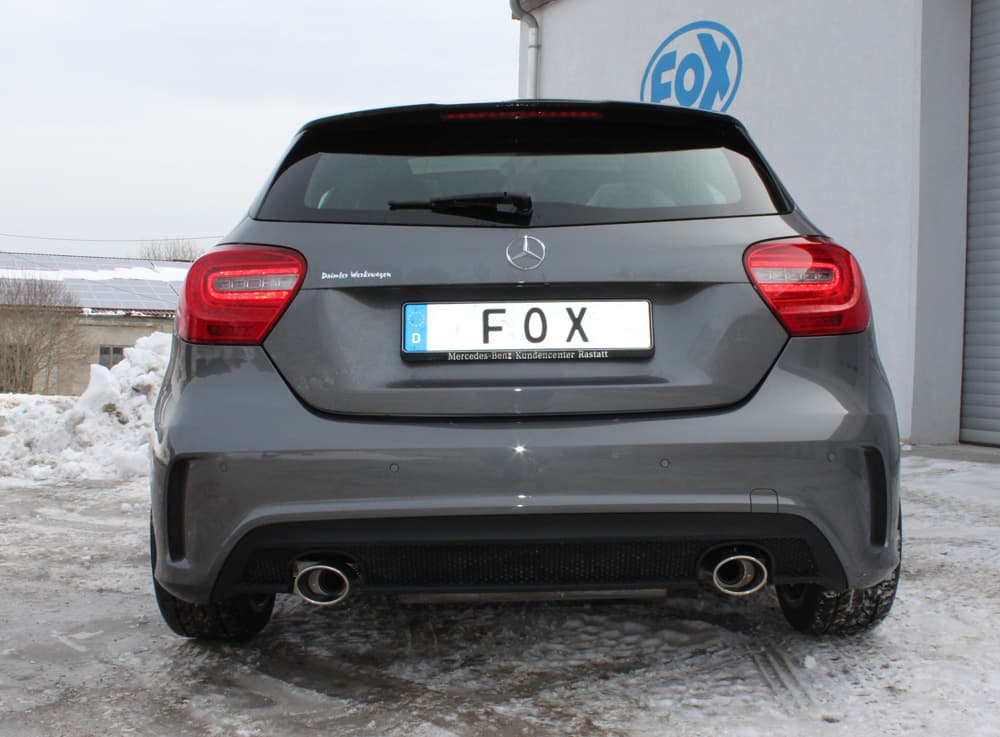 MERCEDES A-KLASSE - FOX DUPLEX SPORTAUSPUFF – Bild 4