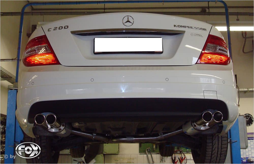 MERCEDES C-KLASSE - FOX DUPLEX SPORTAUSPUFF – Bild 4