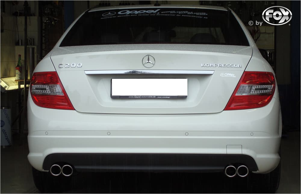 MERCEDES C-KLASSE - FOX DUPLEX SPORTAUSPUFF – Bild 3