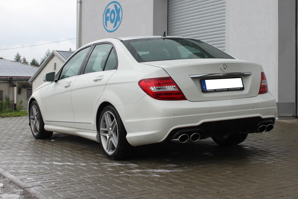 MERCEDES C-KLASSE - FOX DUPLEX SPORTAUSPUFF – Bild 2