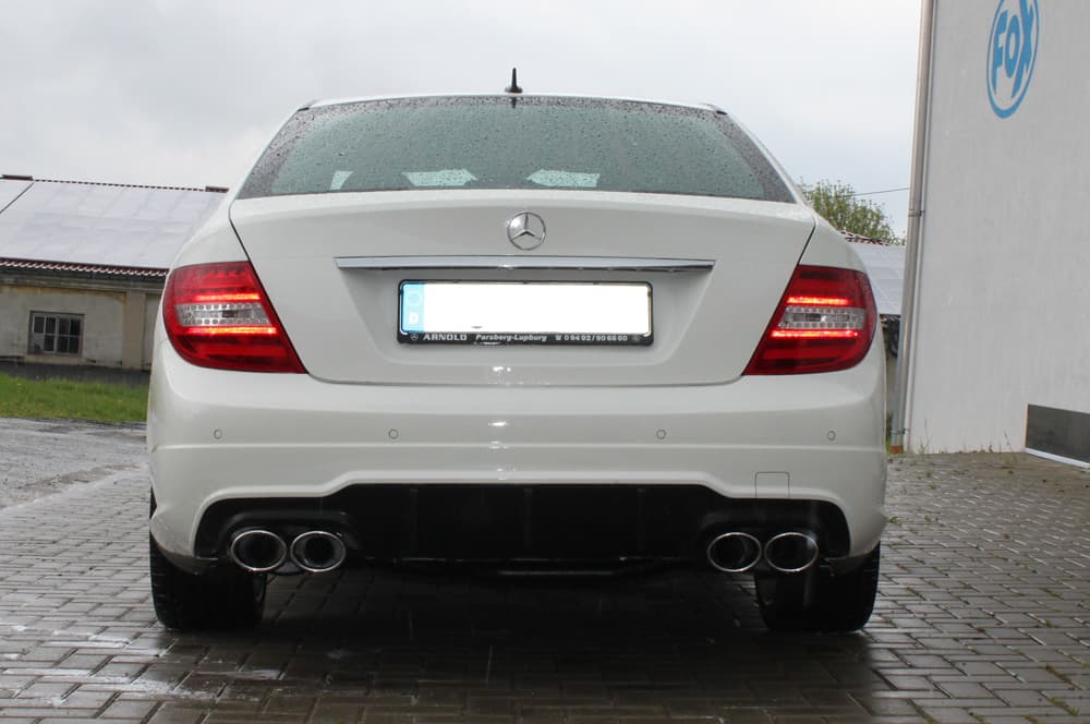 MERCEDES C-KLASSE - FOX DUPLEX SPORTAUSPUFF – Bild 2