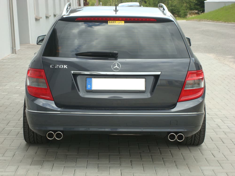 MERCEDES C-KLASSE - FOX DUPLEX SPORTAUSPUFF – Bild 4