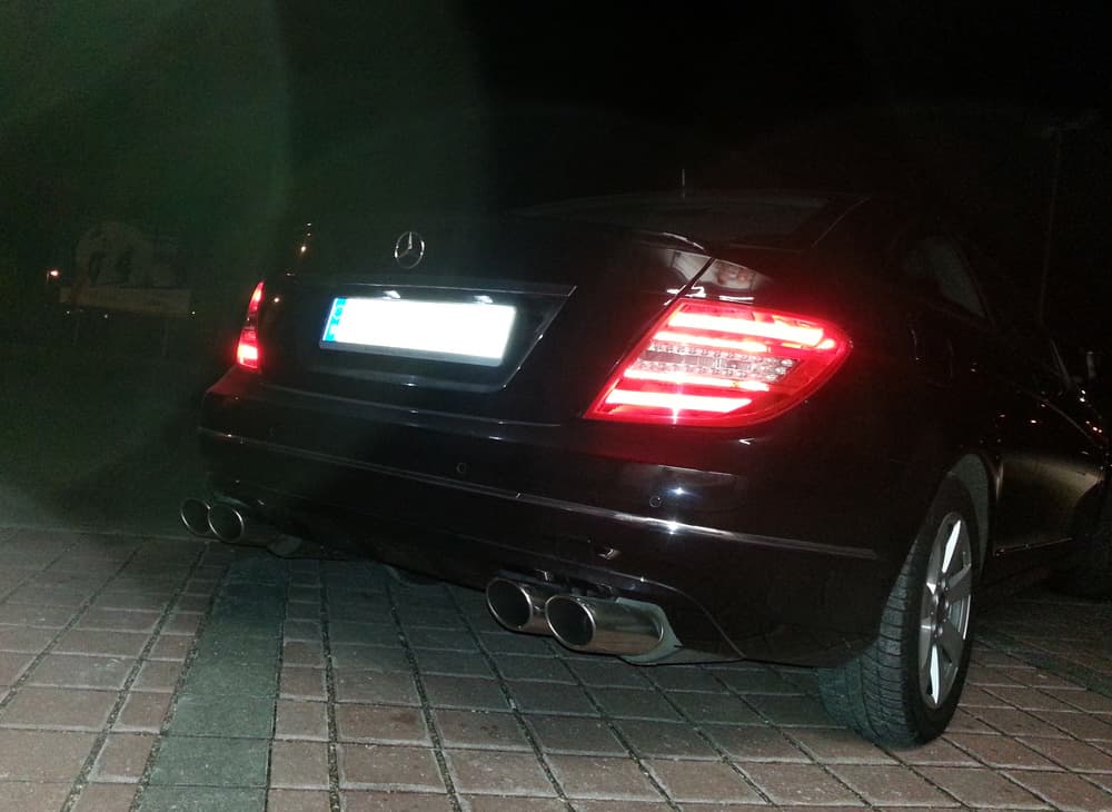 MERCEDES C-KLASSE COUPE - FOX DUPLEX SPORTAUSPUFF – Bild 4