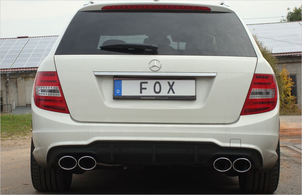 MERCEDES C-KLASSE - FOX DUPLEX SPORTAUSPUFF – Bild 3