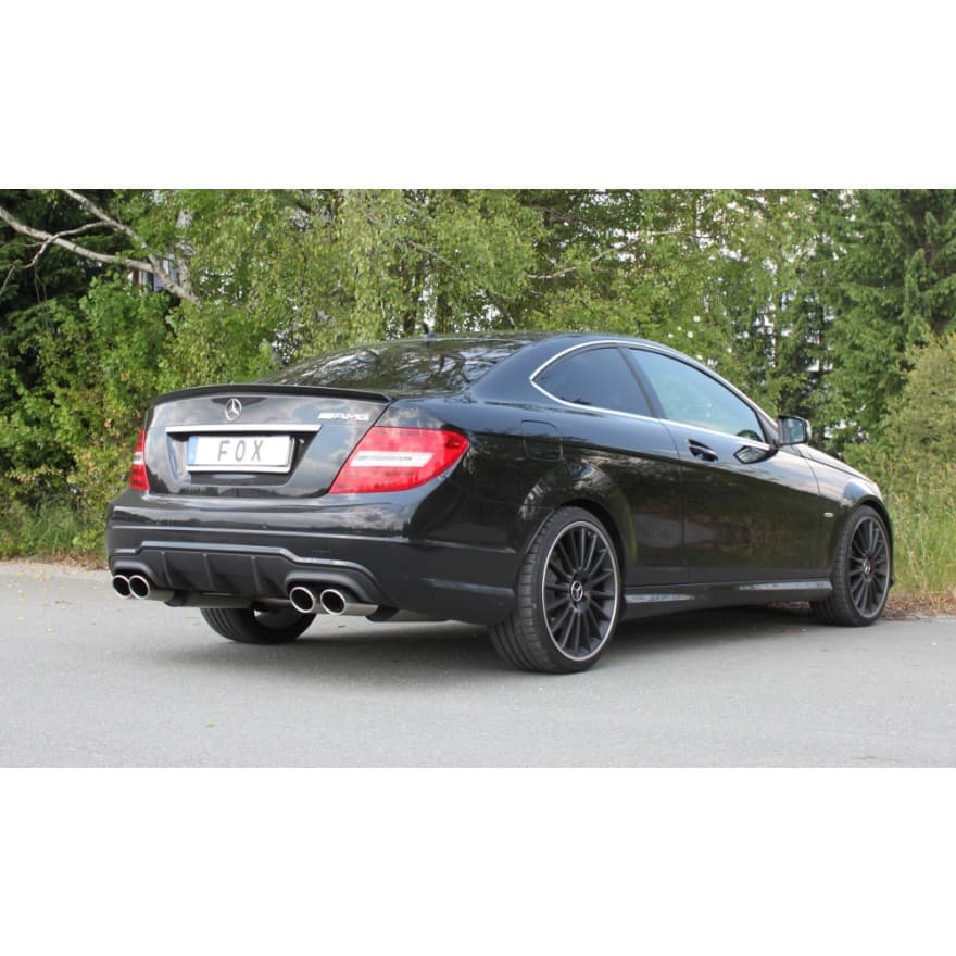 MERCEDES C-KLASSE COUPE - FOX DUPLEX SPORTAUSPUFF – Bild 3