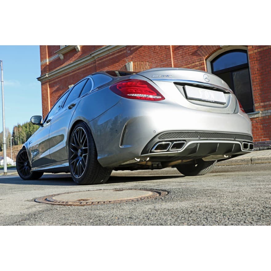 MERCEDES C-KLASSE AMG C63 S - FOX DUPLEX SPORTAUSPUFF – Bild 3
